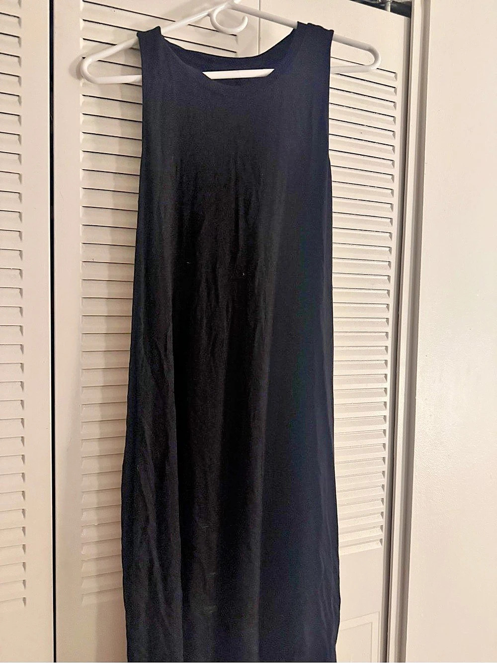 Time and Tru Women's Black Maxi Dress Size Medium Like New